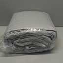 BEDELITE Velvet Quilt Set King Size - Luxury Velvet Comforter Bedding Set 3 Pieces, Lightweight Soft Cozy Shiny Light Grey Oversized Bedspread Coverlet for All Seasons with 2 Pillow Shams