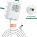 24VAC 1A Adapter Compatible with Rachio Smart Sprinkler Controller, Indoor Irrigation System Controller Accessories Power Supply Cord Charger