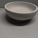 OAKOA Concrete Fruit Bowl for Kitchen Counter - Large Decorative Bowls for Home Decor - Modern Key Bowl for Entryway Table - Pedestal Bowl for Keys (Gray)