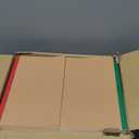 60 Pack Lined Notebook Journals Bulk, A5 College Ruled Composition Notebook, 8.3x 5.5, Kraft Cover with Rainbow Spines, 15 Colors 60 Pages for School Office Travel