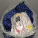 Homemate Electric Heated Blanket King Size - 100"x90" Heating Blanket King Size Dual Control 1/2/4/6/8 Hours Auto-Off 10 Heat Level Over-Heat Protection Soft Flannel Sherpa ETL Certification (Blue (Striped))