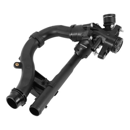 VekAuto 1 Pc Car Thermostat for Mercedes-Benz C300 2015-2018 E300 2017-2019 Plastic Black Engine Coolant Thermostat Housing Assembly No.2742000115/2742003100