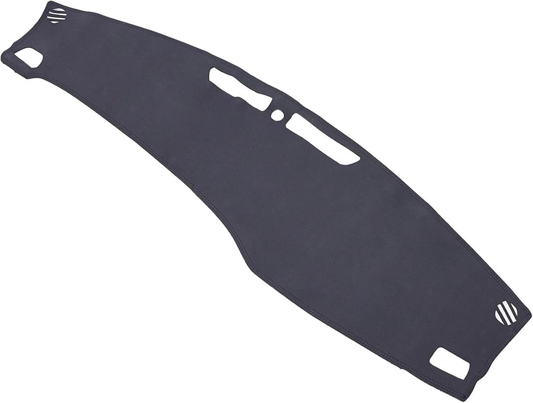Black Leather Dashboard Dash Cover Dashmat Compatible with Kia K5 EX GT LX 2021-2025
