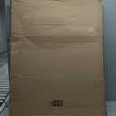 Wood 24x24 Picture Frame with 20x20 Mat Deep Brown, Display 20x20 with Mat or 24x24 without Mat, Wood 24 by 24 Photo Frame, 24 x 24 Frame for Wall Hanging Display, Deep Brown