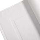 Amazon Basics Premium 100% Cotton Absorbent Soft Bath Mat, Machine Washable, 684 GSM, 20" x 30", White, Hotel Spa Bathmats, 6-Pack