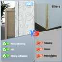 Wall Corner Protector - 4PCS, 16"x1.18" - Self Adhesive Clear Corner Protectors for Walls, Cabinet Doors, Edge Protector Trim; Easy to Install Corner Guards for Walls (40.6cm x 3cm)