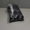 Prite Quilted Tote Bag for Women, Lightweight Puffer Tote with Zipper, Travel Work Nurse Gym Bag(Black)