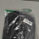 Surmente Black Tablecloth 90 x 132-inch Rectangular Polyester Table Cloth for Weddings, Banquets, or Restaurants