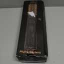 Hair Dryer Brush, 3-in-1 Rotating Round Hot Air Brush (Black)