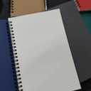 6 Pack B5 Spiral Notebook, 70 Sheets, 140 Pages, Hardcover, Sketchbook for School, Office, Travel