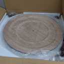 Wood Coat Rack, Heavy Duty Coat Rack Freestanding with 11 Smooth Hooks, Vintage Coat Tree, Clothes Hanger Stand with Stable Disc Base for Entryway, Bedroom (Walnut Brown)