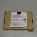 Amazon Basics Queen Pillowcase with Zipper, 100% Cotton Hypoallergenic, Pillow Protector, White (31 x 21 Inches), Pillows Not Included