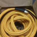 UTOOL 50 FT Heated Water Hose for RV Camper with 90 Degree Elbow, NSF 372 Drinking Water Certified Garden Hose, Automatic Thermostat Antifreeze Protection to -40F, 5/8" ID, 3/4" GHT Adapter