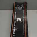 Camper Wheel Chock Stabilizer 2 Sets, Double Speed Heavy Duty Truck RV Tire Scissor Locking X Chock, Camper Accessories for Travel Trailers Tire Chalks, Anti Rust Coating, Fit for 3.5 to 12