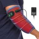 Elbow Heating Pad, Arm Heating Pad, Heating Pad for Elbow Pain Relief, Elbow Heat Pad, Arm Heated Pad, Comfortable Heat Therapy for Everyday Use, HSA Eligible FSA, Blue (plug)