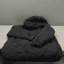 Fazortev Womens Oversized Puffer Jacket Quilted Dolman Hoodies Pullover Long Sleeve Lightweight Warm Tops Coat (XX-Large, Black)