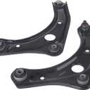 IRONTREE 2Pcs Front Left & Right Lower Control Arm K621576 K621577 and Ball Joint Assembly Compatible with Nissan Versa 2012-2019 & Versa Note 2014-2019 & Micra 2015-2019