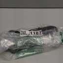 TwoEar 6FT 1IN Strong Black Dog Leash with 2 Padded Handles, Traffic Handle Extra Control, Comfortable Soft Dual Handle, Auto Lock Hook, Reflective Walking Lead for Small Medium and Large Dogs