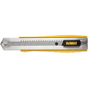DEWALT Utility Knife, Single Blade Snap-Off, 25mm (DWHT10045) (Multicolor)
