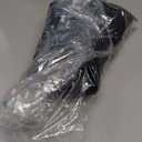 FUAMEY Dog Fleece Vest for Large Dogs,Warm Stretchy Dog Sweatshirts Pullover with Leash Hole Dogs Sweater Soft Pet Turtleneck Cozy Pet Vest Lightweight Sleeveless Black XL