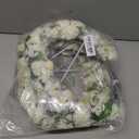 Kisflower 6pcs White Hydrangea Artificial Flowers - Faux Hydrangea Flowers, Fake Silk Flowers for Table Centerpiece, Silk Hydrangea Flowers with Stems for Home Wedding Party Decor