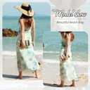 Fecialy Straw Striped Clutch Purses for Women Woven Envelope Handbag Straw Summer Beach Shoulder Bags Wallet (Black)