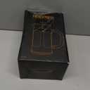 Veken French Press Coffee Maker 34oz, No Plastic Touching Cafe,Thickened Glass Stainless Steel Brewer, Cold Brew Cafetera Tea pot for Kitchen Travel Camping, Gifts, Decor, Bar Accessories, Dark Pewter