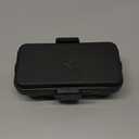 Hrensaw Small Weatherproof Electrical Connection Box(Inner 5.5 x 3 x 2.2inch),Outdoor Electrical Box,Waterproof Extension Cord Covers for Plug, Extension Cables, Holiday Lights,Black