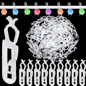 25 Pcs Christmas Light Clips Hooks, Outdoor Universal Gutter and Shingle Clip Compatible for Roof, Roof Ridge Line, Fence, Icicle Lights (Clear) 25 pcs(4pack)