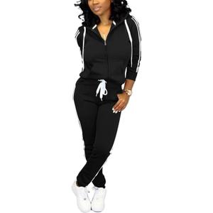 TOPSRANI Womens Two Piece Outfits Casual Sweatsuits Solid Tracksuit Jogging Sweat Suits Matching Jogger Hoodie Pants Set (Small, Black) TOPSRANI Womens Two Piece Outfits Casual Sweatsuits Solid Tracksuit Jogging Sweat Suits Matching Jogger Hoodie Pants Set (Small, Black)