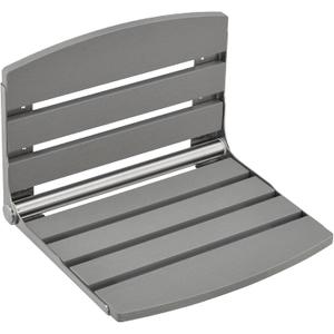 20" Folding Shower Seat Wall Mounted, HDPS Foldable Shower Bench (Grey)