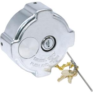 03-37017-002 Truck Fuel Tank Locking Gas Cap 3 In 1/4 Turn Fit For 1996-2022 Freightliner 108SD 114SD 122SD Argosy Cascadia Columbia Century Coronado. Replaces# 572.1018, 600149, 03-37017-002