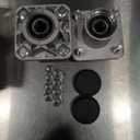 JAVIK 2 Pcs Front Wheel Hub Assembly with Bearings Compatible with Club Car DS & Precedent & Electric Golf Carts 2003-up OEM# 102357701 1023577-01 102353201