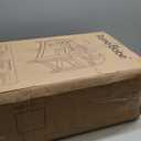 Pamo Babe 4 in 1 Baby Playards with Bassinet & Changing Table, Portable Crib Breathable Mesh and Toy Mobile (Black)