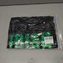 St Patricks Day Sweatshirt Women Shamrock Sweater Notre Dame Shirts Clover Top Irish Gift Long Sleeve Pullover (Black, S)