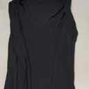 iGENJUN Women Long Sleeve V Neck Shirts for Women Business Casual Work Top Knit Slim Fit for Fall (Large, Black)