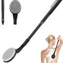 Back Scrubber for Shower, 25" Long Handle Shower Brush for Body Exfoliator and Deep Clean, Back Washer for Shower for Men, Women and the Elderly