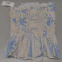 Elena Strapless Top - Blue Soleil XS