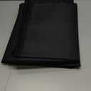 Speed Cloth Poker Table Fabric - 108X60 Inch Section of Casino Card Game Table Felt Top Cover Accessories - Black