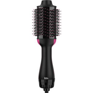 Hair Dryer Brush Blow Dryer Brush in One, Upgraded 4 in 1 Hair Dryer and Styler Volumizer with Negative Ion Anti-frizz Ceramic Titanium Barrel Hot Air Hair Straightener Brush