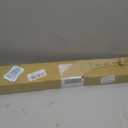 DEZ FURNISHINGS Cordless No Tools No Drill 1.5" Magnet Light Filtering Shades for Metal Doors, 26" W x 42" H, Alabaster