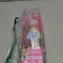 Barbie Careers Fashion Doll & Accessory, Pop Star with Pink Hair & Brown Eyes Wearing Iridescent Skirt with Microphone (Pe  Moyen)