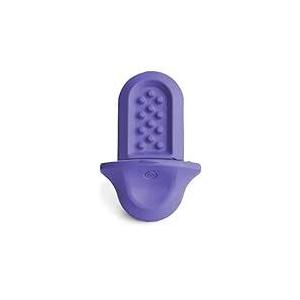 Diggs Groov Crate Training Aid for Puppies and Nervous Dogs – Calming Lick Mat for Crate Training & Separation – Puppy Enrichment Toy with Freezer Shell – BPA-Free – (Lavender)