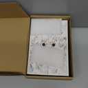 1/12 Dollhouse Wardrobe Closet, Miniature White Flower Pattern Wardrobe with 3Pcs Clothes Hangers, Magnetic Double Doors Dollshouse Closet for Bedroom Livingroom Furniture Accessory