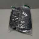 YOCTM Under Seat Organizer for 2007-2025 Jeep Wrangler JK JL JLU 4XE Sports Rubicon Gladiator JT Backseat Rear Under Seat Storage Bags Black Portable Storage Tool Kits Pocket