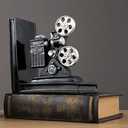 Home Decorative Camera,Paper Weights, Book Ends,Bookend Supports, Book Stoppers, Set of 1