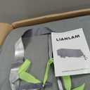 Reinforced 7 Layers Travel Trailer RV Cover, Extra-Thick Camper Cover Fits 16-18 ft RV, Waterproof Windproof for Toy Hauler with 4 Tire Covers & Tongue Jack Cover,Durable Trailer Cover for RVs (Gray - Non-Woven Fabric)