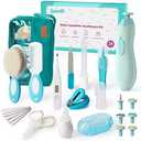 Baby Healthcare and Grooming Kit, 24 in 1 Baby Electric Nail Trimmer Set, Lupantte Nursery Care Kit, Toddler Nail Clippers, Medicine Dispenser, Infant Comb, Brush, etc. Baby Care Products