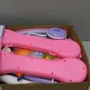 4-in-1 Baby Gym Play Mat with Learning Walker, Tummy Time Mat & Baby Push Toys for Newborn Infant 0-3-6-9-12 Month Boy Girl, Babies Activity Center with Play Piano & Lights, Ideal Toddler Babies Gifts (Pink)