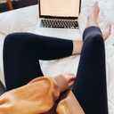 Hmuuo 3 Pack Leggings for Women High Waisted Tummy Control No See-Through Yoga Pants Workout Running Leggings